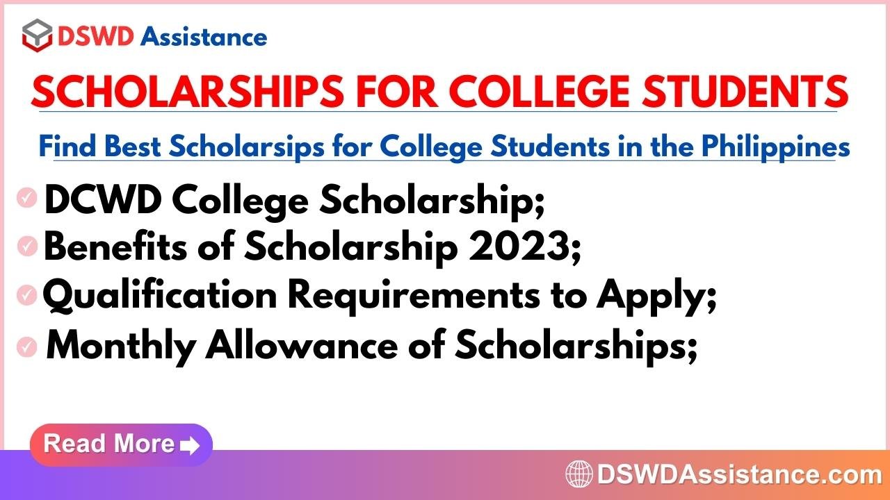 Scholarships for College Students Philippines Apply Now