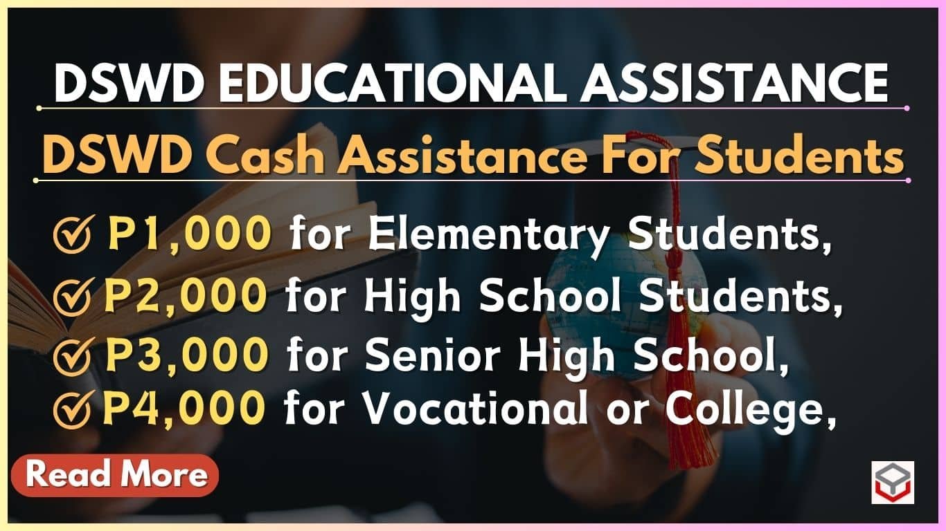DSWD Educational Assistance 2024