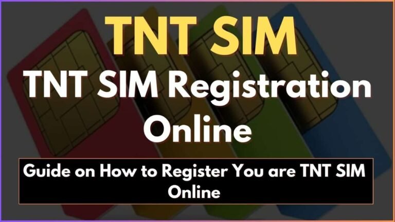 TNT Sim Registration – Sim Registration TNT Online In 2024