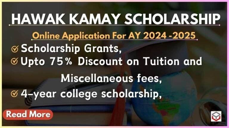 Hawak Kamay Scholarship 2024 to 2025 Requirements