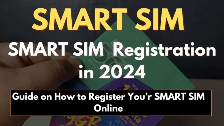 Smart Sim Registration – Register Smart Sim Online in 2024